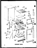 Interior parts (td23c-c/p73500-18wc) (td23c/p73500-18w) (td23c-a/p73500-18wa) (td23c-l/p73500-18wl) (td23c-g/p73500-18wg)