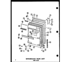Amana ESRC316B-A-P73500-1WA refrigerator door assy (esrc316b-l/p73500-1wl) (esrc316b/p73500-1w) (esrc316b-g/p73500-1wg) (esrc316b-c/p73500-1wc) (esrc316b-a/p73500-1wa) diagram