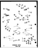 Interior parts (esrfc316b-g/p73500-2wg) (esrfc316b-a/p73500-2wa) (esrfc316b-c/p73500-2wc) (esrfc316b-l/p73500-2wl) (esrfc316b/p73500-2w)