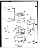 Interior parts (esrfc316b-g/p73500-2wg) (esrfc316b-a/p73500-2wa) (esrfc316b-c/p73500-2wc) (esrfc316b-l/p73500-2wl) (esrfc316b/p73500-2w)