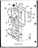 Lower door parts (esr) (esr16c-c/p73953-5wc) (esrc16c-a/p73953-5wa) (esr16c-g/p73953-5wg) (esr16c/p73953-5w) (esr16c-l/p73953-5wl) (esr14c-c/p73953-6wc) (esr14c/p73953-6w) (esr14c-a/p73953-6wa) (esr14c-l/p73953-6wl) (esr14c-g/p73953-6wg) (esr12c-c/p73953-