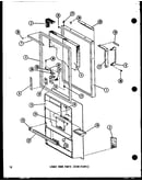 Lower door parts (esrf/esrfc) (esrfc514c-l/p73953-1wl) (esrfc514c/p73953-1w) (esrfc514c-g/p73953-1wg) (esrfc514c-c/p73953-1wc) (esrfc514c-a/p73953-1wa) (esrfc516c-g/p73953-2wg) (esrfc516c-a/p73953-2wa) (esrfc516c-c/p73953-2wc) (esrfc516c-l/p73953-2wl) (es