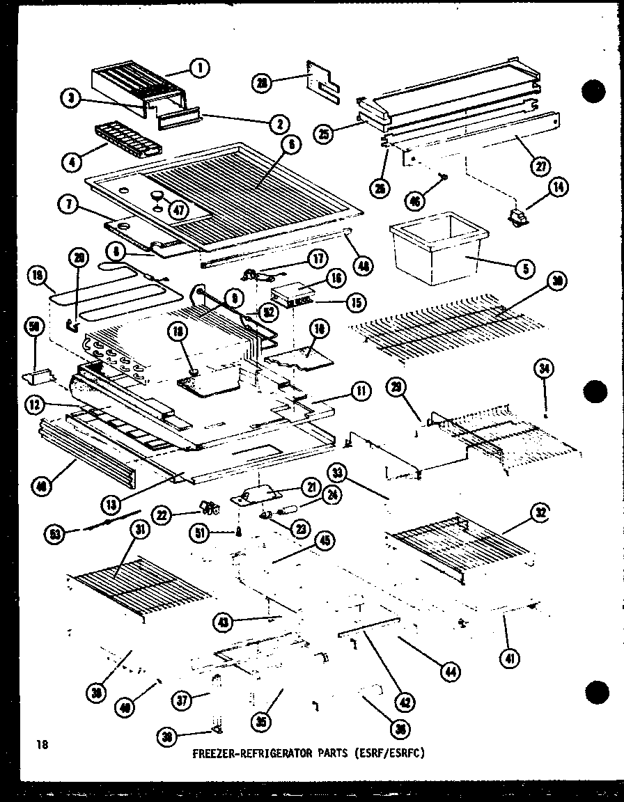 FREEZER-REFRIGERATOR PARTS (ESRF/ESRFC) (ESRFC514C-L/P73953-1WL) (ESRFC514C/P73953-1W) (ESRFC514C-G/P73953-1WG) (ESRFC514C-C/P73953-1WC) (ESRFC514C-A/P73953-1WA) (ESRFC516C-G/P73953-2WG) (ESRFC516C-A/P73953-2WA) (ESRFC516C-C/P73953-2WC) (ESRFC516C-L/P7395