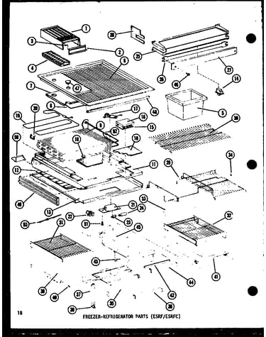 Freezer-refrigerator parts (esrf/esrfc) (esrfc514c-l/p73953-1wl) (esrfc514c/p73953-1w) (esrfc514c-g/p73953-1wg) (esrfc514c-c/p73953-1wc) (esrfc514c-a/p73953-1wa) (esrfc516c-g/p73953-2wg) (esrfc516c-a/p73953-2wa) (esrfc516c-c/p73953-2wc) (esrfc516c-l/p7395