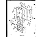 Amana TC18D-P73500-25W lower door parts (ts18d/p73500-22w) (tr18d/p73500-23w) (etr18d/p73500-24w) (tc18d/p73500-25w) (tci18d/p73500-27w) (tm18d/p73500-30w) (tri18d/p73500-28w) diagram