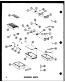 Interior parts (ts18d/p73500-22w) (tr18d/p73500-23w) (etr18d/p73500-24w) (tc18d/p73500-25w) (tci18d/p73500-27w) (tm18d/p73500-30w) (tri18d/p73500-28w)