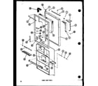 Amana TC18D-P73500-25W lower door parts (tc20d/p73500-29w) (tm20d/p73500-31w) diagram