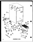 Compressor parts (tc20d/p73500-29w) (tm20d/p73500-31w)