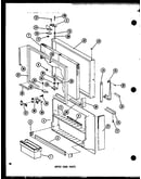 Upper door parts (td23d/p73500-26w)