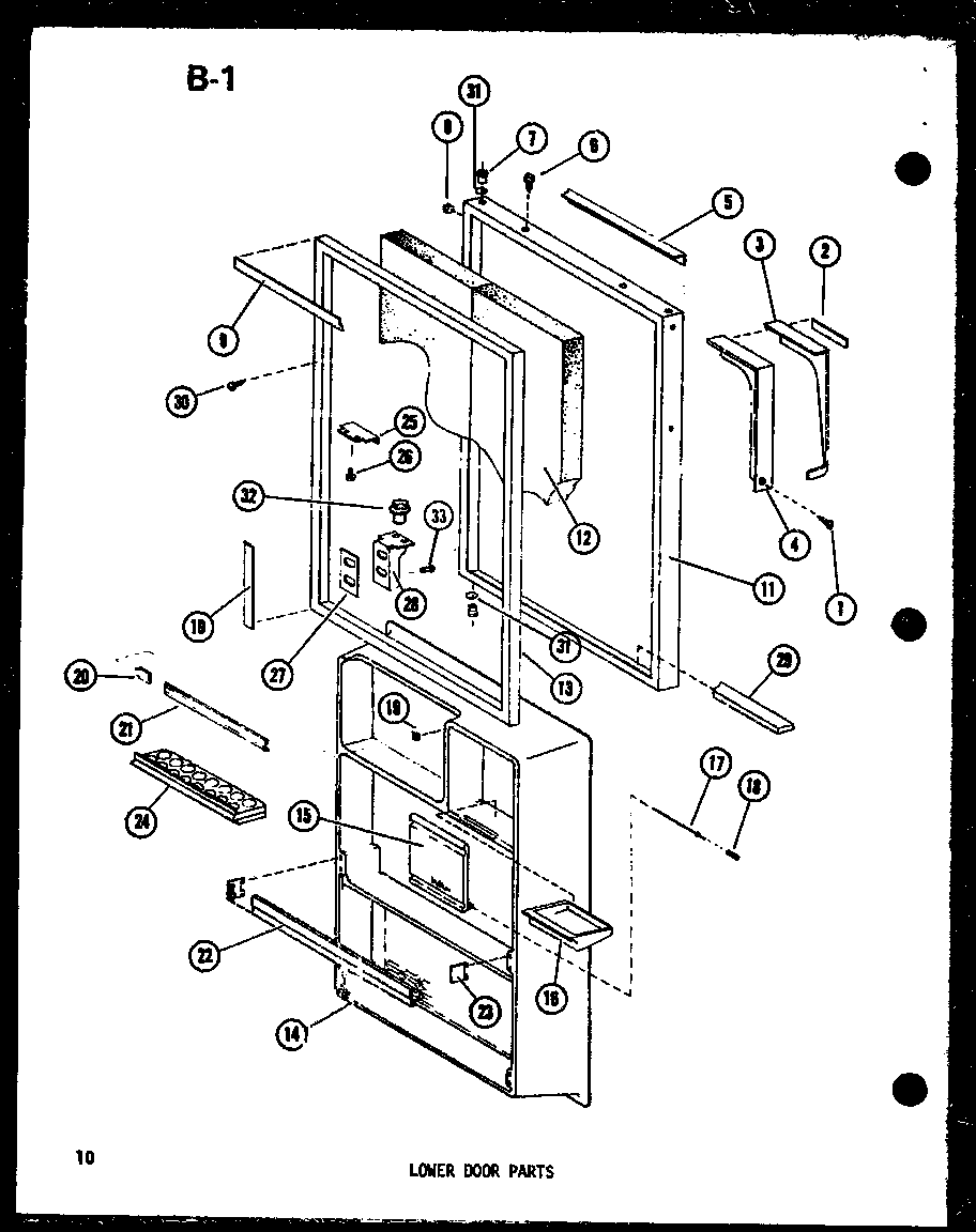 Lower door parts (tm18f-c/p75288-3wc) (tm18f-a/p75288-3wa) (tm18f-g/p75288-3wg) (tm18f/p75288-3w) (tm18f-l/p75288-3wl) (tr18f-c/p75288-13wc) (tr18f/p75288-13w) (tr18f-a/p75288-13wa) (tr18f-l/p75288-13wl) (tr18f-g/p75288-13wg) (tc18f-c/p75288-5wc) (tc18f/p