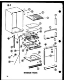 Interior parts (tm18f-c/p75288-3wc) (tm18f-a/p75288-3wa) (tm18f-g/p75288-3wg) (tm18f/p75288-3w) (tm18f-l/p75288-3wl) (tr18f-c/p75288-13wc) (tr18f/p75288-13w) (tr18f-a/p75288-13wa) (tr18f-l/p75288-13wl) (tr18f-g/p75288-13wg) (tc18f-c/p75288-5wc) (tc18f/p75