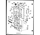 Amana TM18F-G-P75288-3WG lower door parts (td23f-c/p75288-6wc) (td23f/p75288-6w) (td23f-a/p75288-6wa) (td23f-l/p75288-6wl) (td23f-g/p75288-6wg) diagram