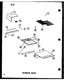 Interior parts (td23f-c/p75288-6wc) (td23f/p75288-6w) (td23f-a/p75288-6wa) (td23f-l/p75288-6wl) (td23f-g/p75288-6wg)