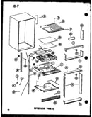Interior parts (td23f-c/p75288-6wc) (td23f/p75288-6w) (td23f-a/p75288-6wa) (td23f-l/p75288-6wl) (td23f-g/p75288-6wg)
