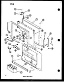 Upper door parts
