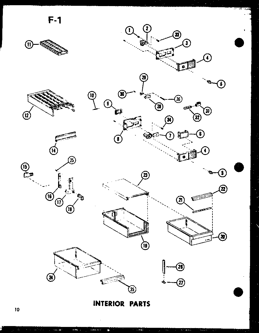 Interior parts