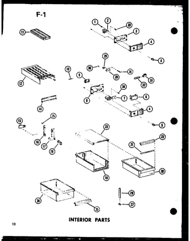 Interior parts