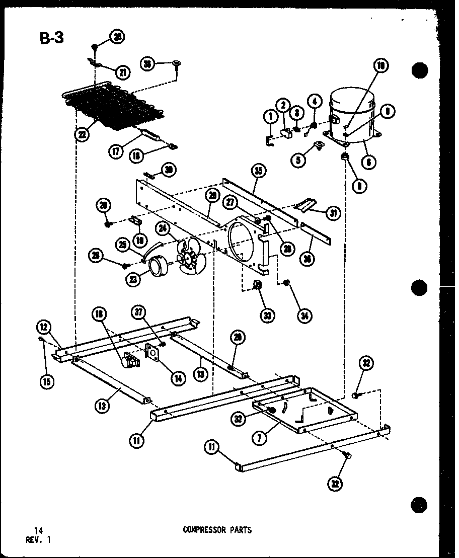 COMPRESSOR PARTS (TSC-18E-C/P74568-2WC) (TSC-18E/P74568-2W) (TSC-18E-L/P74568-2WL) (TSC-18E-A/P74568-2WA) (TSC-18E-G/P74568-2WG) (TSC-18E/P74568-3W) (TSC-18E-G/P74568-3WG) (TSC-18E-A/P74568-3WA) (TSC-18E-C/P74568-3WC) (TSC-18E-L/P74568-3WL)