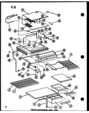 Freezer-refrigerator parts (esr) (esr16e-c/p73953-27wc) (esr16e-a/p73953-27wa) (esr16e-l/p73953-27wl) (esr16e-g/p73953-27wg) (esr14e-c/p73953-28wc) (esr14e-a/p73953-28wa) (esr14e-l/p73953-28wl) (esr14e-g/p73953-28wg) (esr12e-c/p73953-29wc) (esr12e-a/p7395