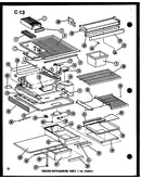 Freezer-refrigerator parts (tm /esrfc) (esrfc-14f-l/p75658-3wl) (esrfc-14f-a/p75658-3wa) (esrfc-14f-g/p75658-3wg) (esrfc-14f-c/p75658-3wc) (esrfc-16f-c/p75658-5wc) (esrfc-16f/p75658-5w) (esrfc-16f-a/p75658-5wa) (esrfc-16f-l/p75658-5wl) (esrfc-16f-g/p75658