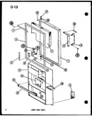 Lower door parts (tm14g-c/p75658-8wc) (tm14g/p75658-8w) (tm14g-l/p75658-8wl) (tm14g-a/p75658-8wa) (tm14g-g/p75658-8wg) (tm16sp/p75658-7w) (tm16sp-g/p75658-7wg) (tm16sp-a/p75658-7wa) (tm16sp-c/p75658-7wc) (tm16sp-l/p75658-7wl)