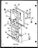 Lower door parts (tm14g-1-c/p75658-13wc) (tm14g-1/p75658-13w) (tm14g-1-l/p75658-13wl) (tm14g-1-a/p75658-13wa) (tm14g-1-g/p75658-13wg) (tm16f-1/p75658-12w) (tm16f-1-g/p75658-12wg) (tm16f-1-a/p75658-12wa) (tm16f-1-c/p75658-12wc) (tm16f-1-l/p75658-12wl)