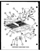 Compressor compartment parts (tm16g/p75535-7w) (tr16g/p75535-8w)