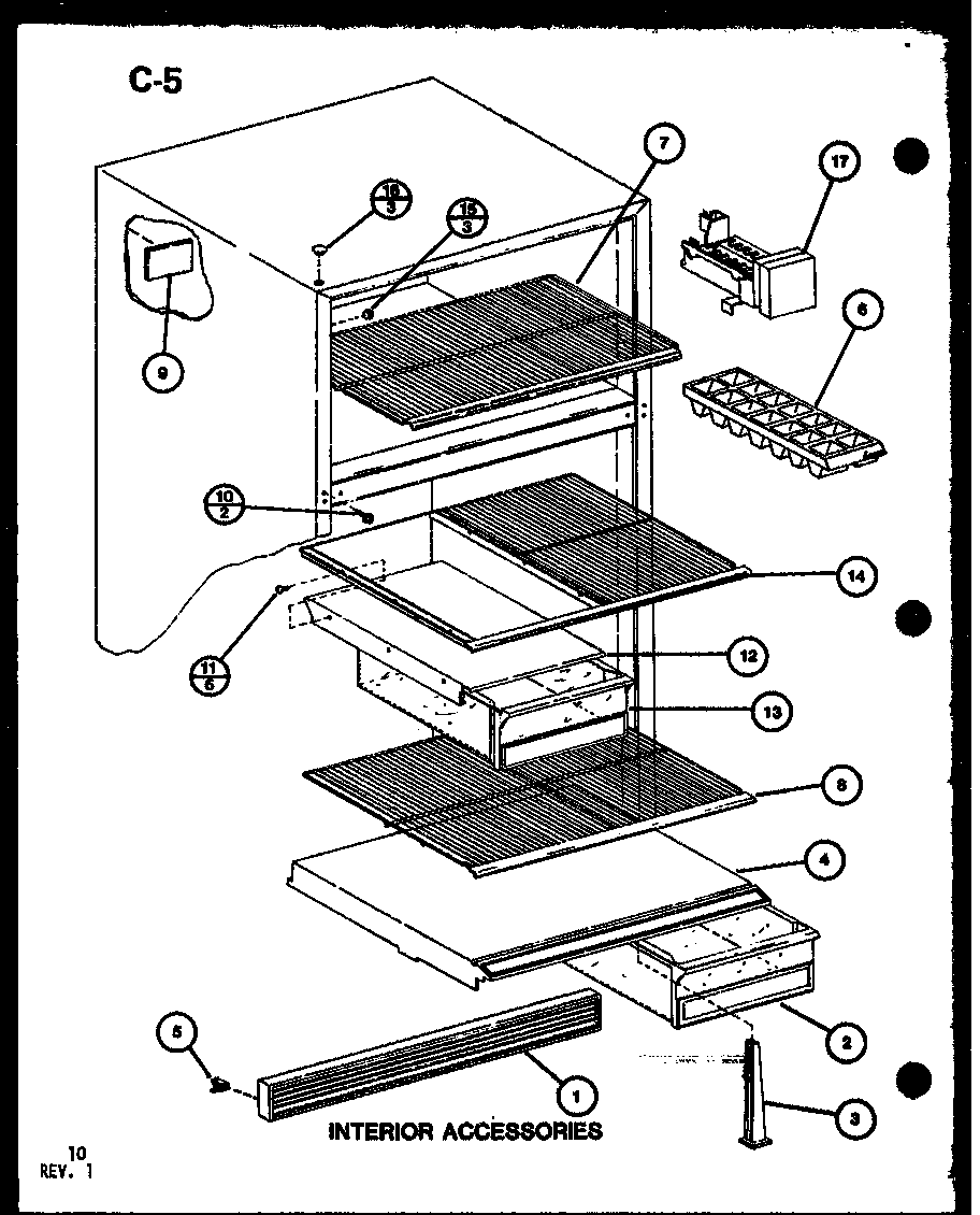 Interior accessories (tm20g/p75535-17w)