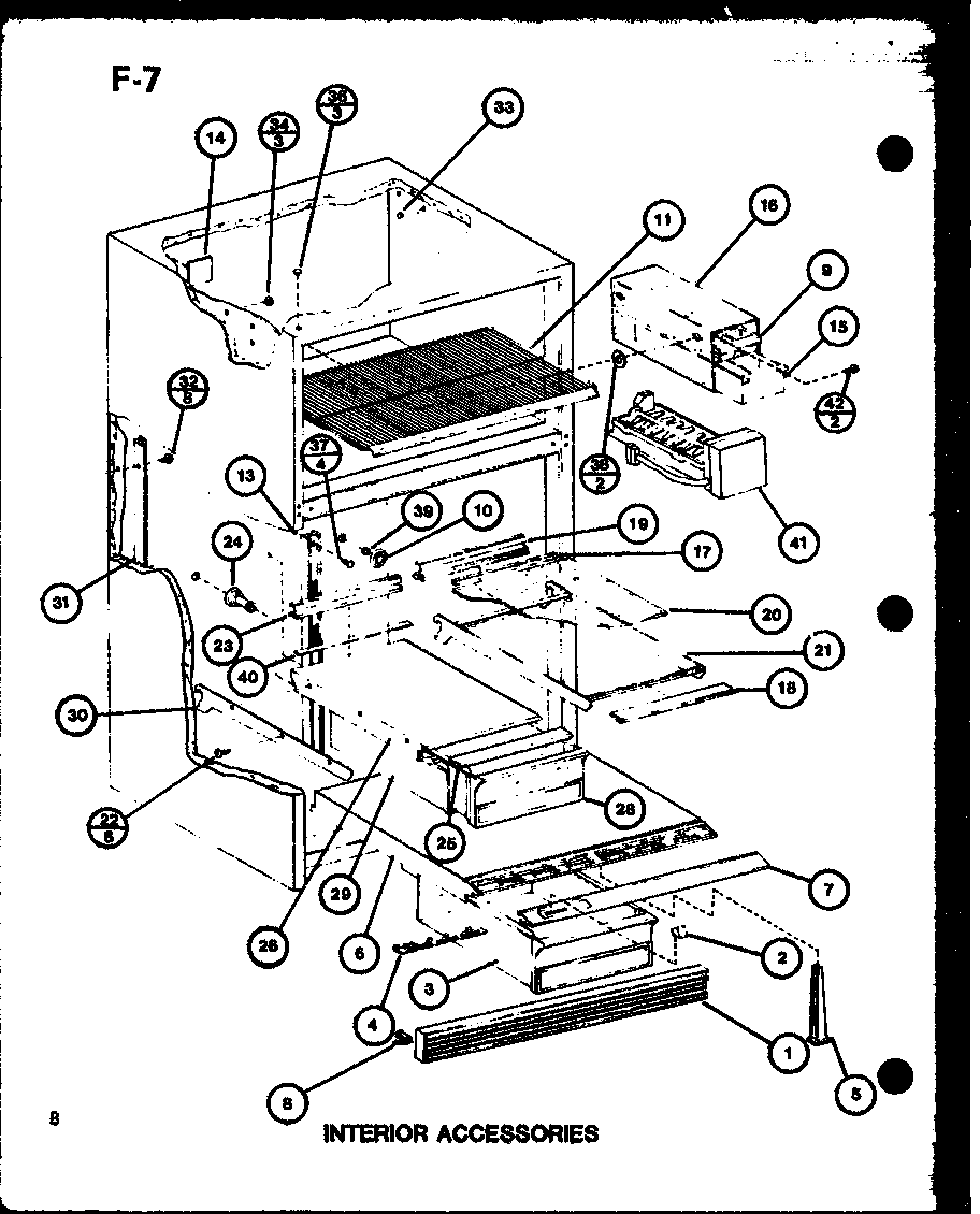 Interior accessories (tl18g/p76512-6w) (tli18g/p76512-7w) (tl18g/p76512-24w) (tli18g/p76512-25w)