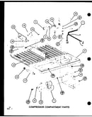Compressor compartment parts (tm16g/p76512-17w) (tm16g/p76512-18w) (tm16spg/p76512-21w) (tm16g1/p76512-28w)