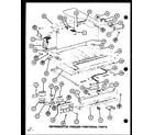 Amana TM18SPG-P76512-14W refrigerator preezer functional parts (tm18spg/p76512-13w) (tm18spg/p76512-14w) (tm18g/p76512-15w) (tm18g/p76512-16w) (tm18spg/p76512-22w) (tm18spg/p76512-23w) diagram