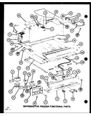 Refrigerator preezer functional parts (tm18spg/p76512-13w) (tm18spg/p76512-14w) (tm18g/p76512-15w) (tm18g/p76512-16w) (tm18spg/p76512-22w) (tm18spg/p76512-23w)
