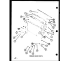 Amana TM18SPG-P76512-14W freezer door parts (tm20g/p76512-19w) (tm20g/p76512-20w) diagram
