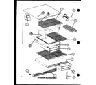 Amana TM20G-P76512-20W interior accessories (tm20g/p76512-20w) diagram