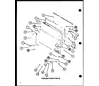 Amana TL18H-P77110-20W freezer door parts (tl18h/p77110-19w) (tl18h/p77110-20w) (tli18h/p77110-21w) (tli18h/p77110-22w) diagram