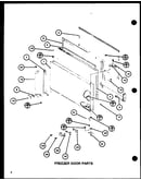 Freezer door parts (tl18h/p77110-19w) (tl18h/p77110-20w) (tli18h/p77110-21w) (tli18h/p77110-22w)
