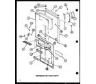 Amana TLI20H-P77110-26W refrigerator door parts (tl18h/p77110-19w) (tl18h/p77110-20w) (tli18h/p77110-21w) (tli18h/p77110-22w) diagram