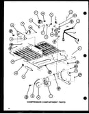 Compressor compartment parts (tl18h/p77110-19w) (tl18h/p77110-20w) (tli18h/p77110-21w) (tli18h/p77110-22w)