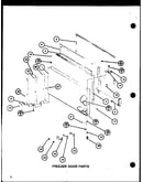 Freezer door parts (trg16j/p7739016w)