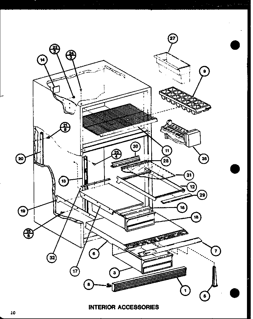 INTERIOR ACCESSORIES (TRG16J/P7739016W)