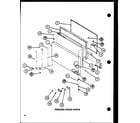 Amana TRG20J-P7739018W freezer door parts (trg18j/p7739017w) diagram