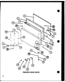 Freezer door parts (trg18j/p7739017w)