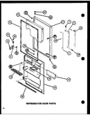 Refrigerator door parts (trg18j/p7739017w)