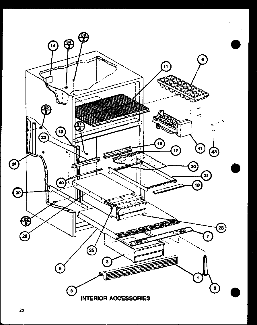 INTERIOR ACCESSORIES (TRG18J/P7739017W)