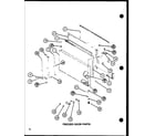 Amana TRG20J-P7739018W freezer door parts (trg20j/p7739018w) diagram