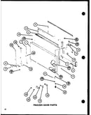 Freezer door parts (trg20j/p7739018w)