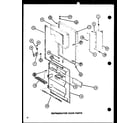 Amana TRG18J-P7739017W refrigerator door parts (trg20j/p7739018w) diagram