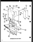 Refrigerator door parts (trg20j/p7739018w)
