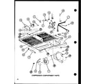 Amana TRG20J-P7739018W compressor compartment parts (trg20j/p7739018w) diagram