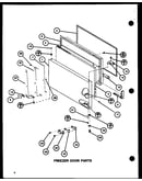 Freezer door parts (tl18j/p7739006w) (tli18j/p7739007w)